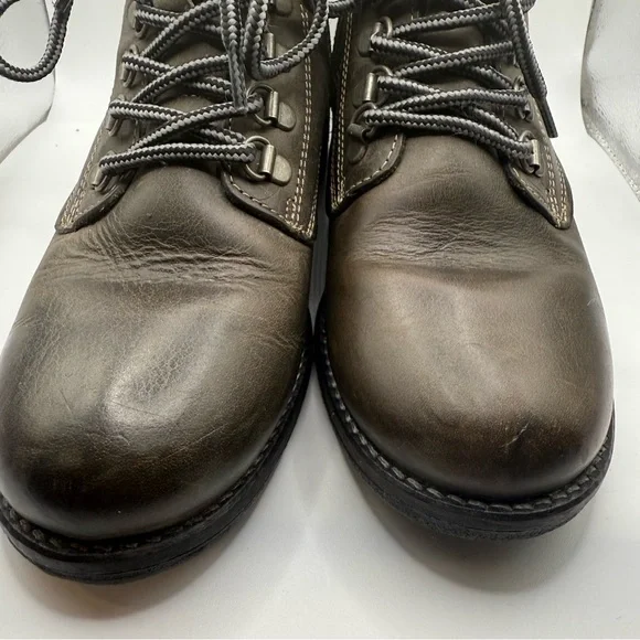 Taos Ringer Boots Women’s Size 6-6.5 Leather Combat Hiking Outdoors Lined - Picture 10 of 12